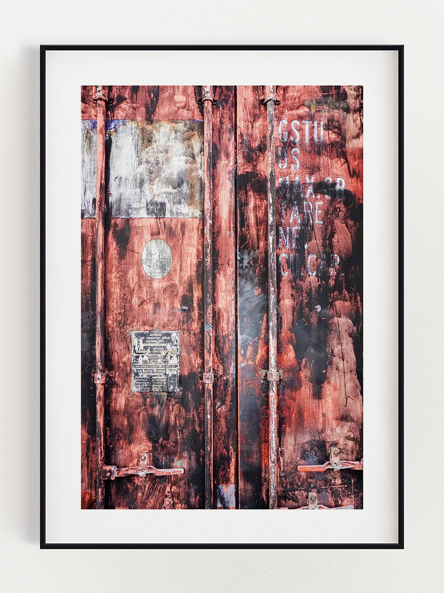Edgy Door Poster