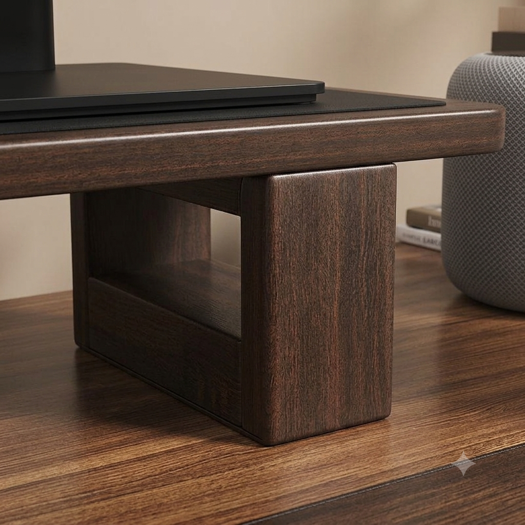 Monitor Stand – Walnut Edition