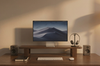 Monitor Stand – Walnut Edition