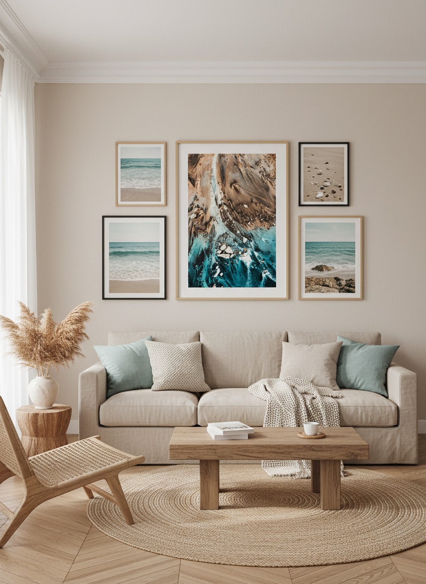 Majestic Sea Poster